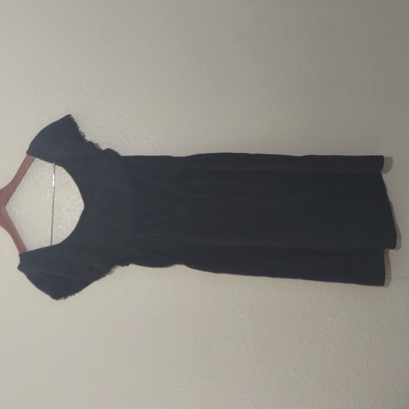 PRE OWNED FADED GLORY BLACK DRESS SIZE 4/6 100% COTTON - Picture 6 of 9